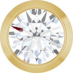Ladies Natural Diamond Slide Pendant (I1, G-H) — 14K Yellow Gold