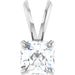 Ladies Natural Diamond Pendant (Si2-Si3, Ghi) — Platinum