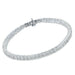 4 Prong Round Tennis Bracelet - 14k White Gold, 5.00 Ct (12349) Databazaar.com