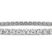 4 Prong Round Tennis Bracelet - Platinum, 10.00 Ct (12357) Databazaar.com