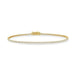 4 Prong Round Light Weight Tennis Bracelet - 14k Yellow Gold, 2.00 Ct (12454) Databazaar.com
