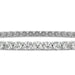 4 Prong Round Tennis Bracelet - Platinum, 5.00 Ct (12465) Databazaar.com