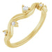 Ladies Natural Diamond Ring (SI2-SI3, G-H) — 14K Yellow Gold