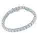 4 Prong Round Tennis Bracelet - Platinum, 12.00 Ct (12474) Databazaar.com
