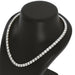 4 Prong Round Tennis Necklace - 14k Yellow Gold, 10.00 Ct (12491) Databazaar.com