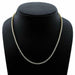 4 Prong Round Tennis Necklace - 14k Yellow Gold, 10.00 Ct (12491) Databazaar.com