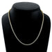 4 Prong Round Tennis Necklace - 14k Yellow Gold, 20.00 Ct (12497) Databazaar.com