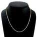 4 Prong Round Tennis Necklace - 14k Yellow Gold, 20.00 Ct (12497) Databazaar.com