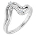 Ladies Natural Diamond Ring (I1, G-H) — Sterling Silver
