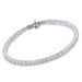4 Prong Round Tennis Bracelet - Platinum, 5.00 Ct (12588) Databazaar.com