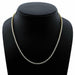 4 Prong Round Tennis Necklace - 14k Yellow Gold, 10.00 Ct (12605) Databazaar.com