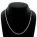 4 Prong Round Tennis Necklace - 14k White Gold, 20.00 Ct (12610) Databazaar.com