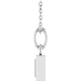 Lab-Grown Diamond Solitaire Necklace - Style 88711