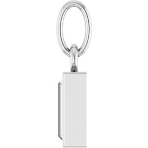 Lab-Grown Diamond Solitaire Pendant - Style 88711