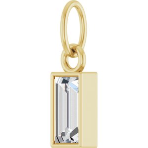 Lab-Grown Diamond Solitaire Pendant - Style 88711
