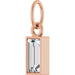 Lab-Grown Diamond Solitaire Pendant - Style 88711