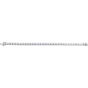 Lab-Grown Diamond Line Bracelet - Style 653702