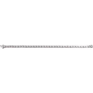 Lab-Grown Diamond Line Bracelet - Style 653702