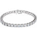 Lab-Grown Diamond Line Bracelet - Style 653702