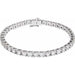 Lab-Grown Diamond Line Bracelet - Style 653702