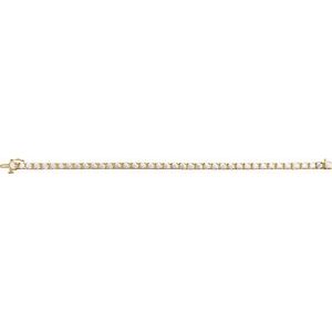 Lab-Grown Diamond Line Bracelet - Style 653702