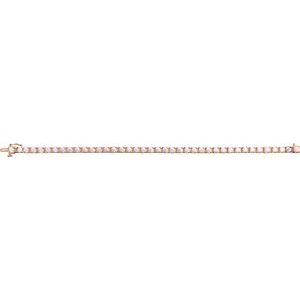 Lab-Grown Diamond Line Bracelet - Style 653702