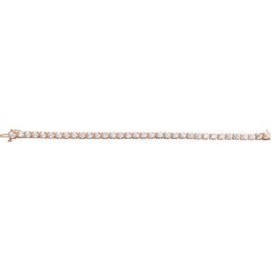 Lab-Grown Diamond Line Bracelet - Style 653702