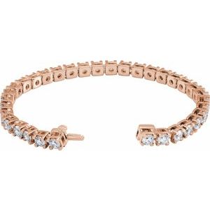 Lab-Grown Diamond Line Bracelet - Style 653702