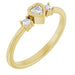 Ladies Natural Diamond Ring (I1, G-H) — 14K Yellow Gold