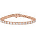 Lab-Grown Diamond Line Bracelet - Style 653702