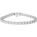 Lab-Grown Diamond Line Bracelet - Style 653702