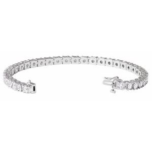 Lab-Grown Diamond Line Bracelet - Style 653702