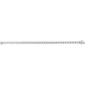 Lab-Grown Diamond Line Bracelet - Style 653702