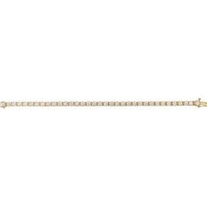 Lab-Grown Diamond Line Bracelet - Style 653702