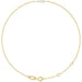 Ladies 1/10 Natural Diamond Graduated 6 1/2-7 1/ Bracelet (I1, G-H) — 14K Yellow Gold