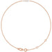Ladies 1/10 Natural Diamond Graduated 6 1/2-7 1/ Bracelet (I1, G-H) — 14K Rose Gold