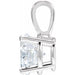 Lab-Grown Diamond Solitaire Pendant - Style 28392