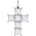 Ladies Natural Diamond Pendant (I1, G-H) — Sterling Silver