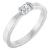 Ladies Natural Diamond Ring (SI2-SI3, GHI) — Platinum