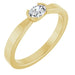 Ladies Natural Diamond Ring (SI2-SI3, GHI) — 14K Yellow Gold