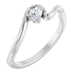 Ladies Natural Diamond Ring (SI2-SI3, GHI) — Platinum