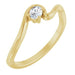 Ladies Natural Diamond Ring (SI2-SI3, GHI) — 14K Yellow Gold
