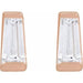 Lab-Grown Diamond Tapered Baguette Channel-Set Stud Earrings