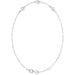 Lab-Grown Diamond Bezel-Set Link Bracelet