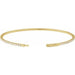 Lab-Grown Diamond Fully Accented Flexible Bangle Bracelet