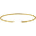 Lab-Grown Diamond Half Accented Flexible Bangle Bracelet