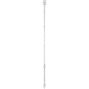 Lab-Grown Diamond Bezel-Set Link Bracelet
