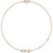Ladies Natural Diamond 6 1/2-7 1/ Bracelet (Si1, Ghi) — 14K Rose Gold