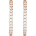 Lab-Grown Diamond Inside-Outside Hoop Earrings - Style 653631