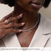 Lab-Grown Diamond Bezel-Set Station Necklace